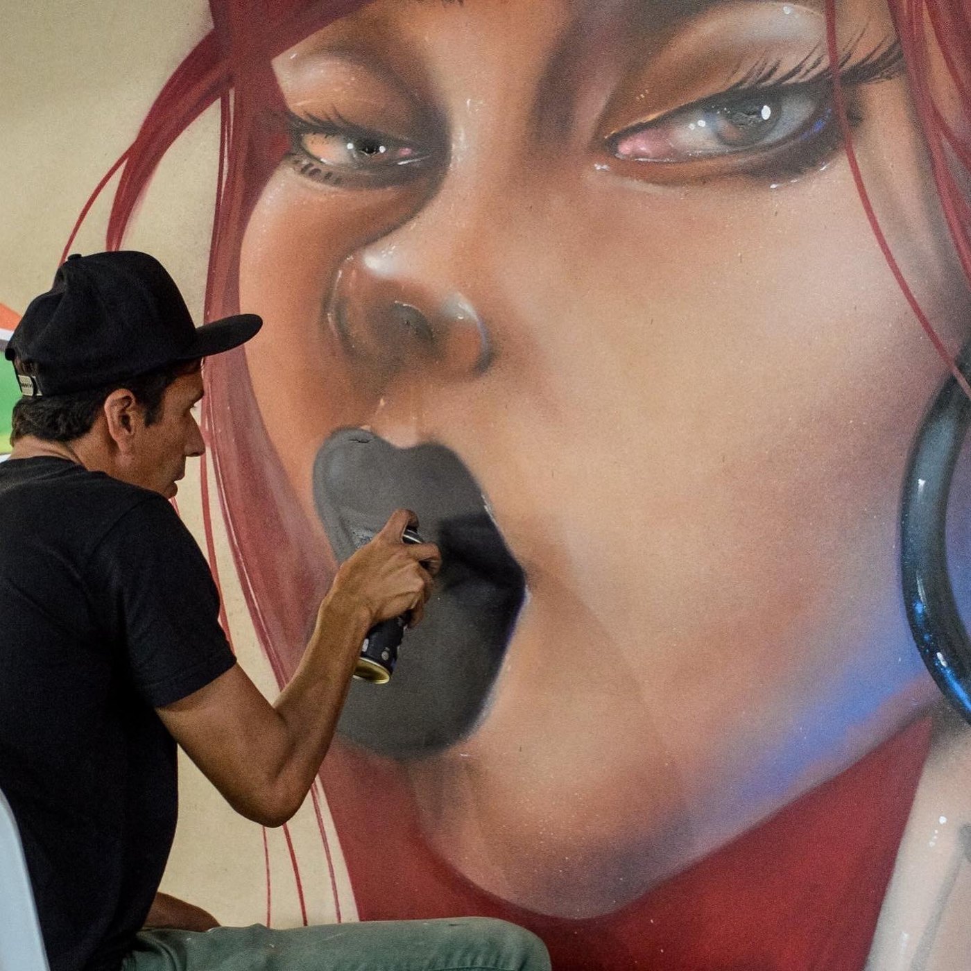 Graffiti ao vivo